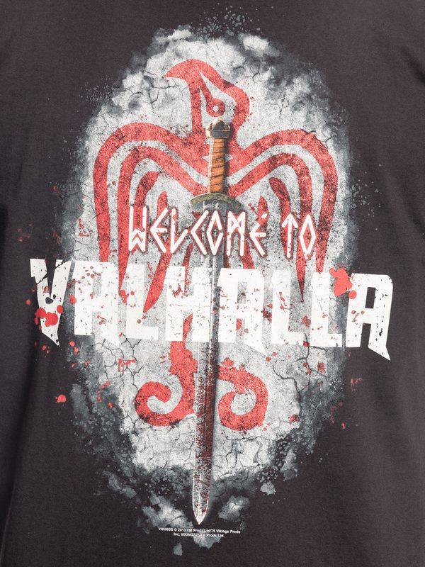 Nastrovje Potsdam Vikings Welcome Herren T-Shirt schwarz Exklusivangebot