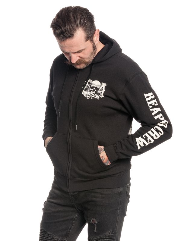 Nastrovje Potsdam Sons of Anarchy Reaper Crew Herren Kapuzensweatjacke schwarz Saisonschlussverkauf