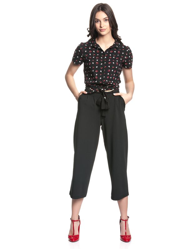 Nastrovje Potsdam Pussy Deluxe Cherries Culottes Damen Culotte schwarz Jubiläumsangebot