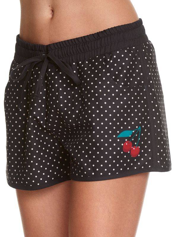 Nastrovje Potsdam Pussy Deluxe Minimal Dots Damen Boardshorts schwarz allover Sonderangebote