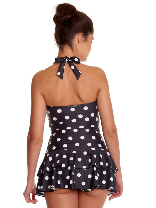 Nastrovje Potsdam Pussy Deluxe Black Classic Summer Damen Badeanzug schwarz allover Wochenangebot