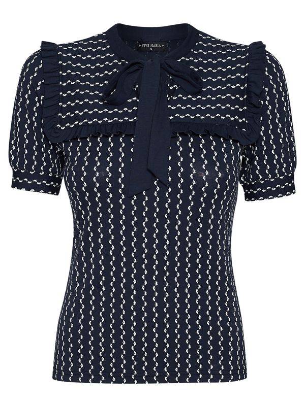Nastrovje Potsdam Vive Maria Romantic Sailor Damen Blusenshirt blau allover Nur für heute
