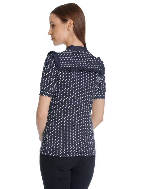 Nastrovje Potsdam Vive Maria Romantic Sailor Damen Blusenshirt blau allover Nur für heute