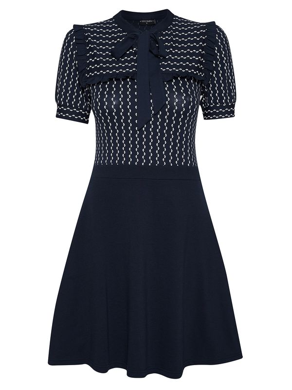 Nastrovje Potsdam Vive Maria Romantic Sailor Damen A-Linien-Kleid blau allover Vierteljährliche Förderung