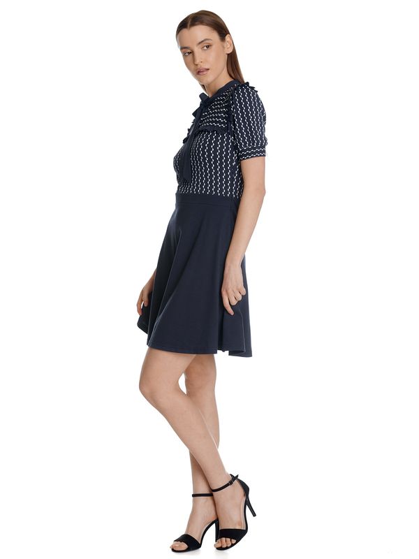 Nastrovje Potsdam Vive Maria Romantic Sailor Damen A-Linien-Kleid blau allover Vierteljährliche Förderung