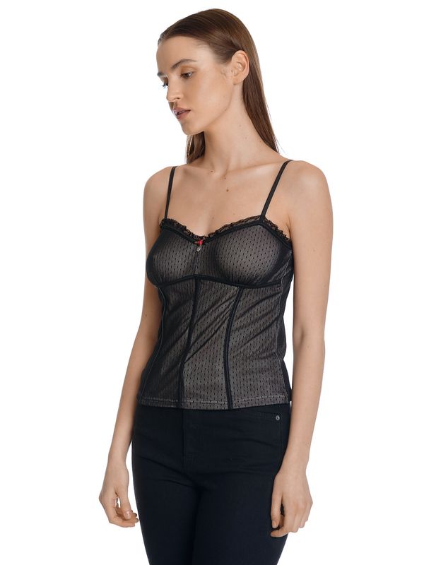 Nastrovje Potsdam Vive Maria Sweet Boudoir Damen Trägertop schwarz Super Rabatt