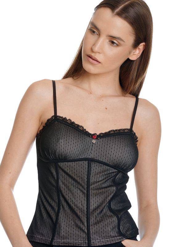Nastrovje Potsdam Vive Maria Sweet Boudoir Damen Trägertop schwarz Super Rabatt