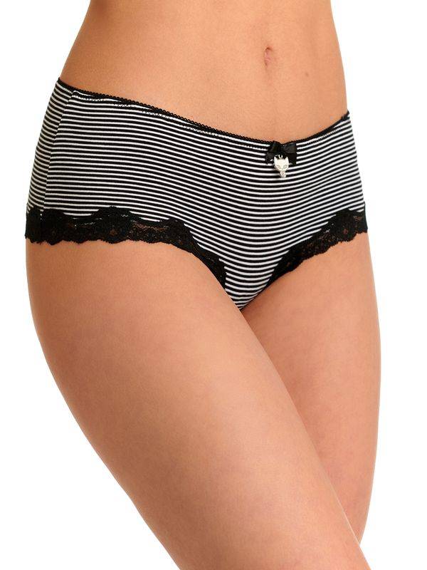 Nastrovje Potsdam Pussy Deluxe 3er Set Damen Hipster-Set schwarz allover Angebote