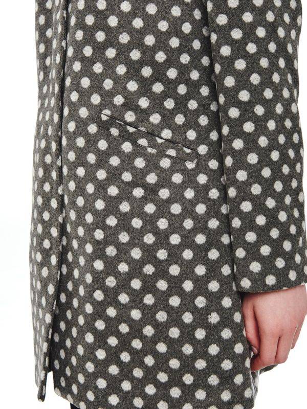 Nastrovje Potsdam Pussy Deluxe Dotties Kurzmantel Grau im Angebot