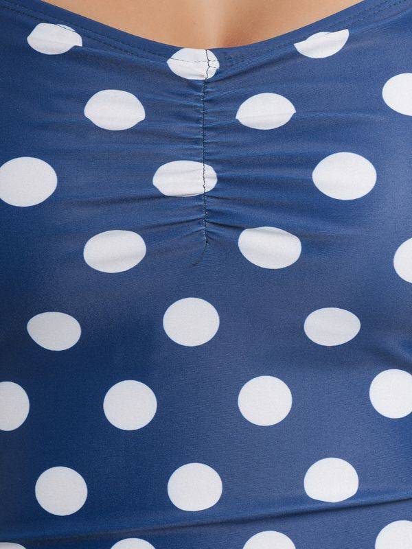 Nastrovje Potsdam Pussy Deluxe Classic Summer Damen Badeanzug blau allover Meist gekauft