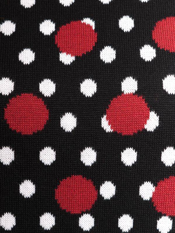 Nastrovje Potsdam Pussy Deluxe Mixed Dotties Knit Pullover schwarz allover Günstig kaufen