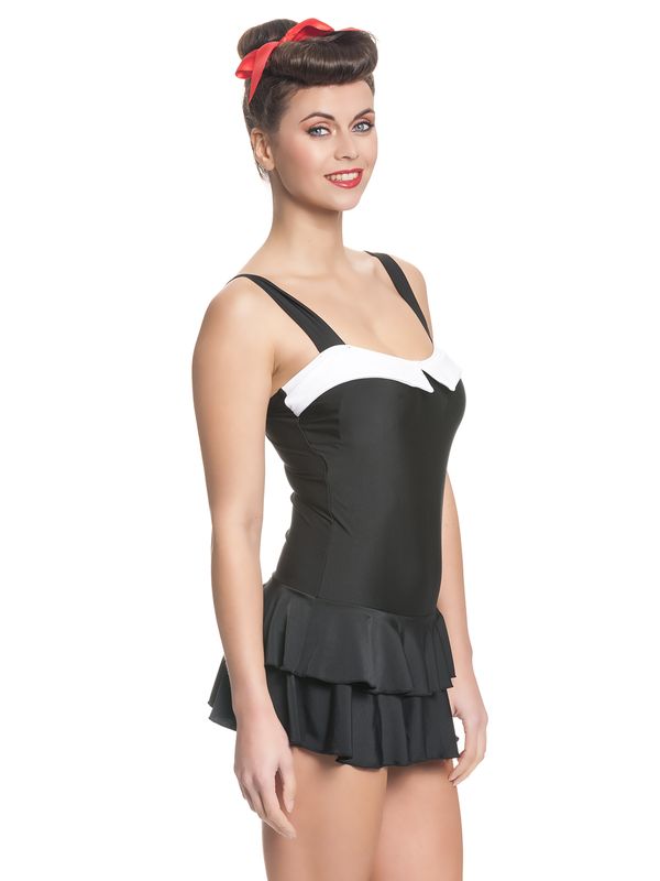 Nastrovje Potsdam Pussy Deluxe Damen Badeanzug schwarz Exklusivangebot