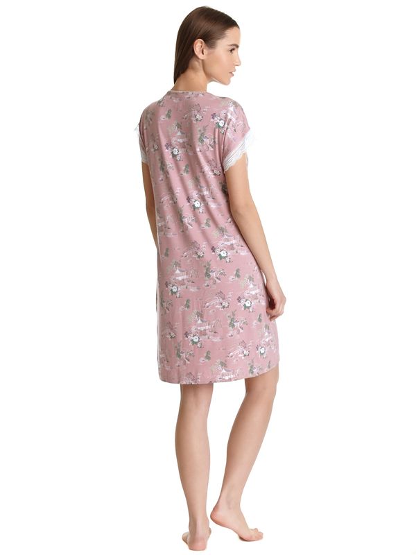 Nastrovje Potsdam Vive Maria Teahouse Rose Damen Nachthemd lightpink allover Muttertagsangebot