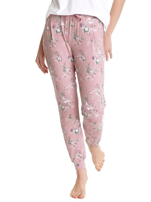 Nastrovje Potsdam Vive Maria Chinese Teahouse Damen Schlafhose lightpink allover Vatertagsangebot