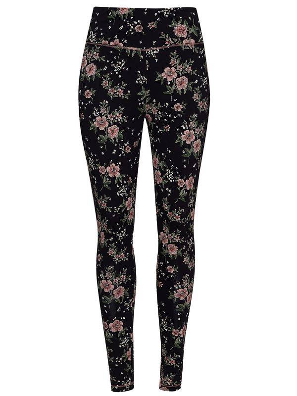 Nastrovje Potsdam Vive Maria Hibiscus Love Damen Leggings schwarz allover Top Angebot