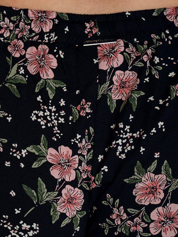 Nastrovje Potsdam Vive Maria Hibiscus Love Damen Pyjama schwarz allover Neueste Mode