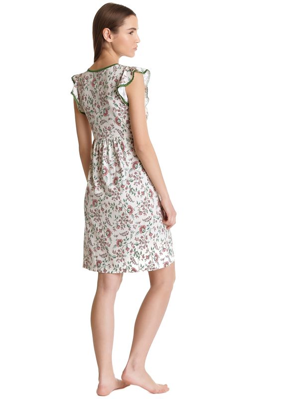 Nastrovje Potsdam Vive Maria Hidden Garden Damen Nachthemd creme/allover Exklusive Angebote
