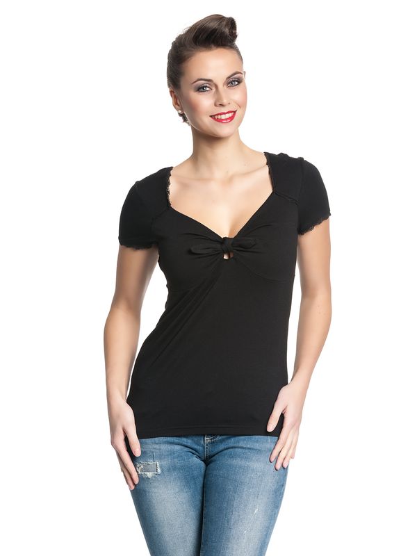 Nastrovje Potsdam Pussy Deluxe Loop Chic Shirt schwarz Sonderangebote