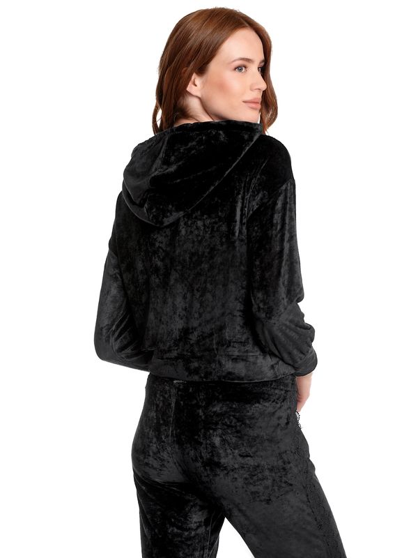 Nastrovje Potsdam Vive Maria Velvet Dream Damen Kapuzensweatjacke schwarz Begrenzte Freigabe
