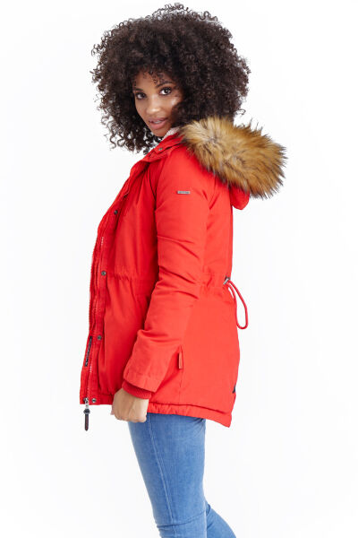 Navahoo Akira warme Damen Winterjacke mit Kapuze zollfrei