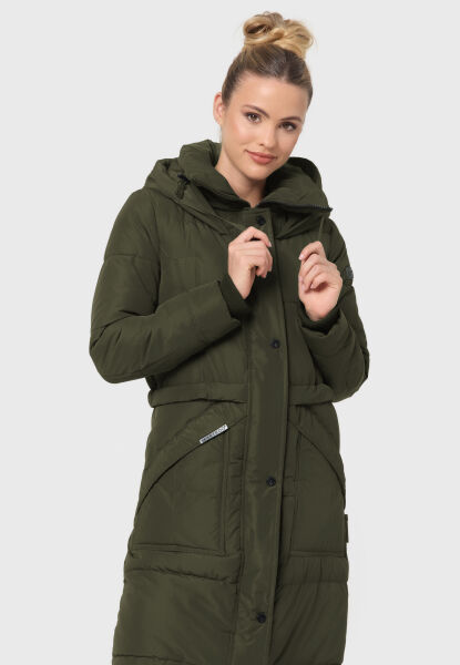 Navahoo Ayumii Damen lange Winter Steppjacke 2025