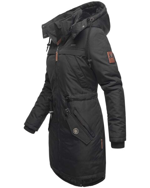 Navahoo Kamil Damen Parka Winterjacke mit Kapuze Blitzverkäufe