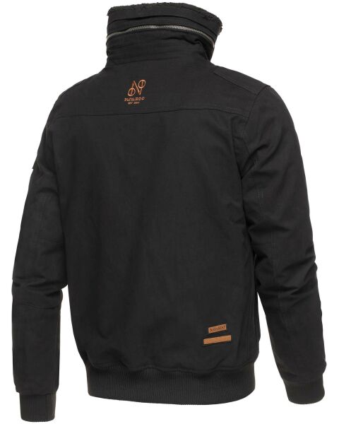 Navahoo Navahoo Herren Piloten Jacke mit Stehkragen Sonderangebot