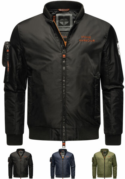 Navahoo Stone Harbour Berkoo Herren Bomber Jacke Begrenztes Angebot