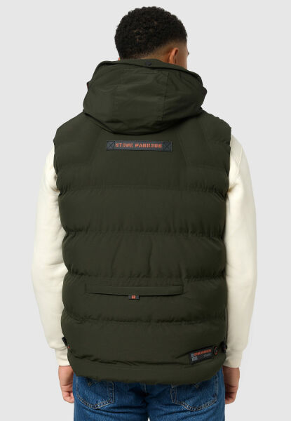 Navahoo Stone Harbour Egoor Herren Winter Steppweste Osterangebot