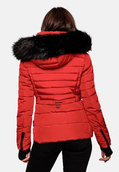 Navahoo Navahoo Adele Damen Winterjacke warm gefüttert Teddyfell Top Angebot
