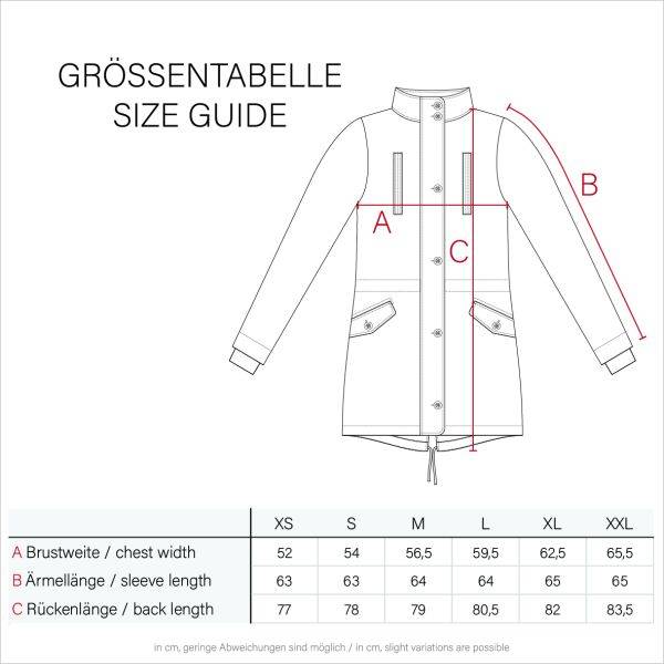 Navahoo Navahoo Avrille Damen Parka Winterjacke mit Kapuze Neueste Mode