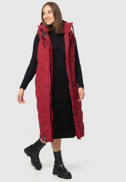 Navahoo Navahoo Brezelchen lange Damen Winter Weste Exklusive Angebote