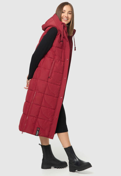 Navahoo Navahoo Brezelchen lange Damen Winter Weste Exklusive Angebote