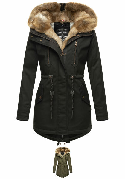 Navahoo Navahoo Diamond Damen Jacke mit Teddyfell Tägliche Deals