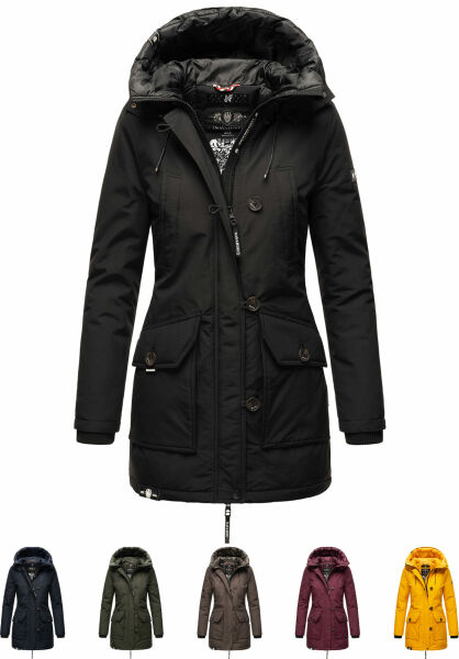 Navahoo Navahoo Freezestoorm Damen Parka Winterjacke gefüttert mit Kapuze Riesige Ersparnisse