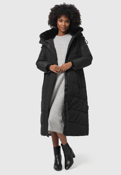 Navahoo Navahoo Hingucker Damen lange Winterjacke Tiefpreis