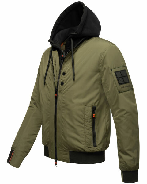 Navahoo Stone Harbour Hoobo Herren Bomber Jacke Neueste Stile