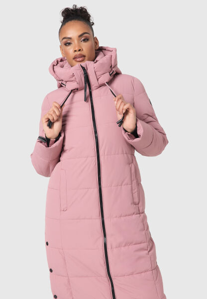 Navahoo Nadeshikoo Damen lange Winter Steppjacke Sonderangebot der Fabrik