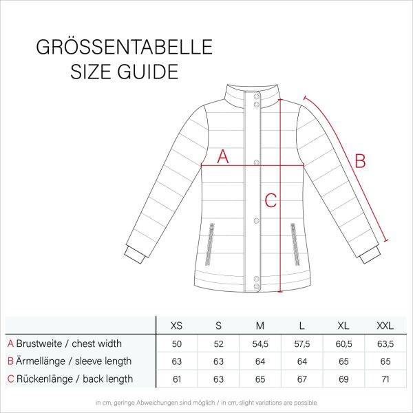 Navahoo Poison Damen Steppjacke Stehkragen 50% Rabatt für begrenzte Zeit