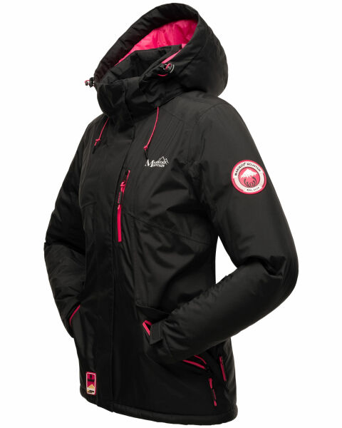 Navahoo Rabeaa Damen Winter Jacke Kurz Winterjacke Outdoor Kapuze gefüttert Rabatte dieses Monats