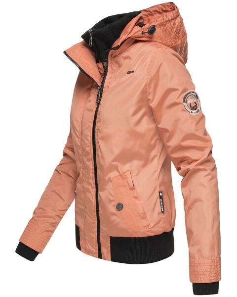 Navahoo Luyuu Damen Herbstjacke Frühjahrsjacke mit Kapuze Blitzverkäufe