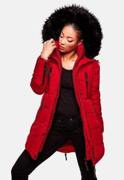 Navahoo Moonshine warme Damen Parka Winterjacke gesteppt Rabatt
