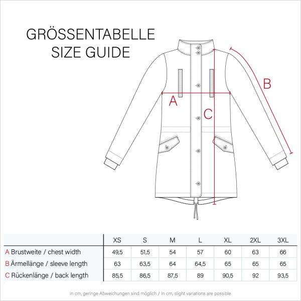 Navahoo Moonshine warme Damen Parka Winterjacke gesteppt Rabatt