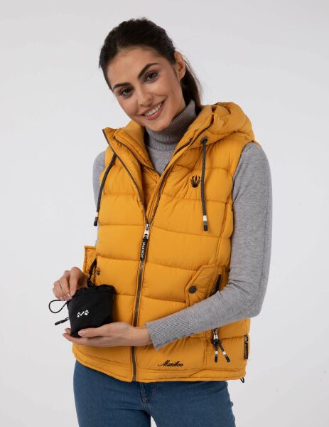 Navahoo Taisaa Damen Stepp Weste Übergangsjacke Saisonschlussverkauf