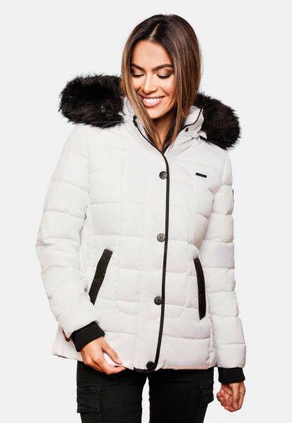 Navahoo Unique Damen gesteppte Winterjacke Weihnachtsangebot
