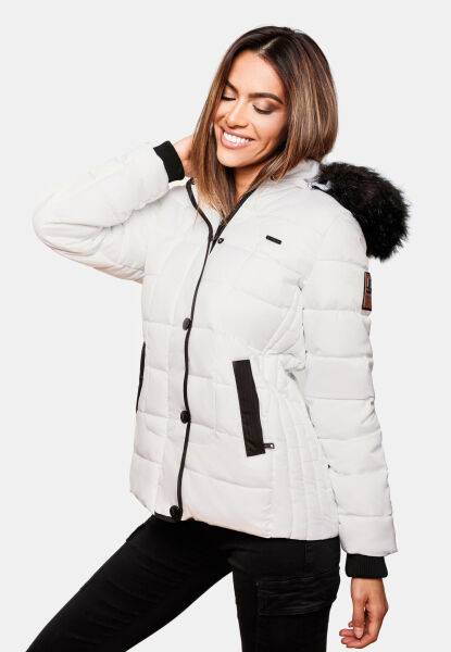 Navahoo Unique Damen gesteppte Winterjacke Weihnachtsangebot