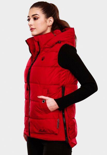 Navahoo Zarinaa Damen Weste Steppweste Ärmellose Jacke Osterangebot