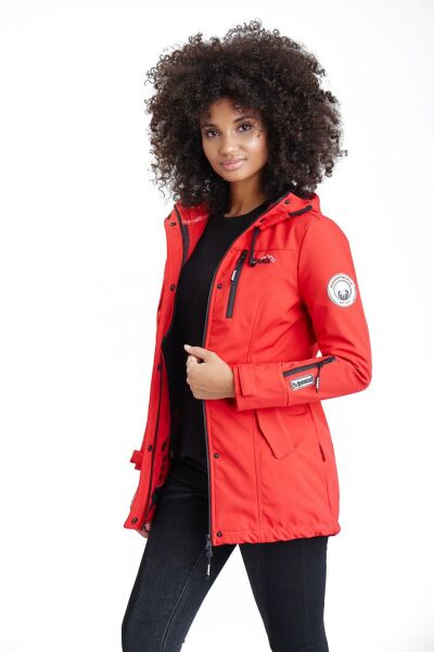 Navahoo Zimtzicke Damen lange Softshell Jacke Muttertagsangebot