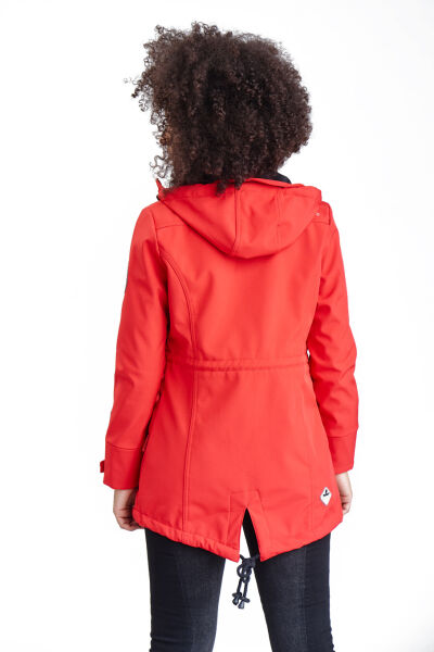 Navahoo Zimtzicke Damen lange Softshell Jacke Muttertagsangebot