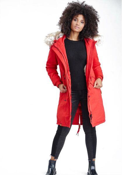 Navahoo Navahoo Kin-Joo Damen Parka Winterjacke Mit Kapuze Heißer Verkauf